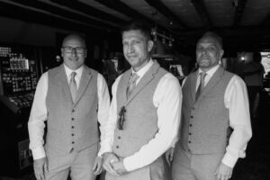 groom and groomsmen