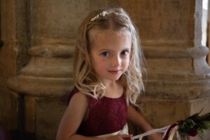 portrait of bridesmaid