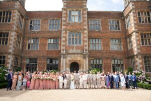 group shot at doddington hall