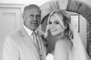 father and daughter at doddington hall