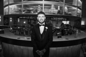 groom at hotel