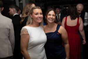 bride enjoying wedding party